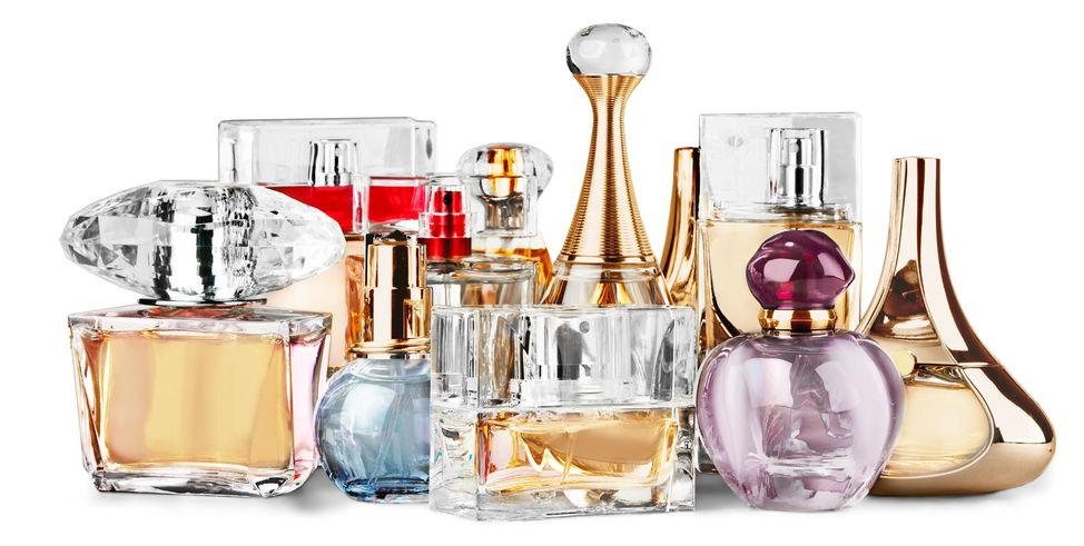 Dużo różnych perfum