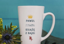 Prezent na mikołajki dla chłopaka – zaskocz go! Biały personalizowany kubek