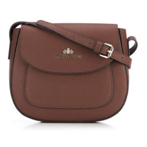 torebka damska brązowa zaokrąglona