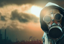 Zagłada ludzkości wg. Stephena Kinga. „Bastion” postapokaliptyczna wizja człowiek w masce przeciwgazowej