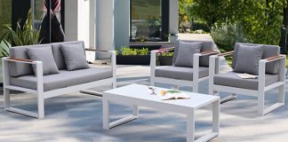 Nowoczesny taras: 5 pomysłów na stworzenie modnej strefy wypoczynku! panama zestaw