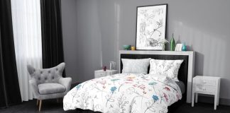 Jak prawidłowo dobrać rozmiar pościeli pościel w kwiaty na łóżku