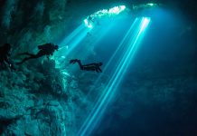Sporty wodne poza pływaniem: odkrywanie mniej znanych dyscyplin cave diving