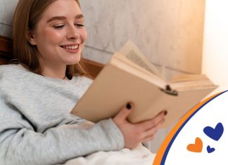 Szybkie i proste sposoby na ulepszenie codziennego życia mamy optymalizacja snu kobieta czytająca przed snem