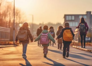 Jak przygotować dziecko na pierwszy rok w szkole? dzieci idą do szkoły