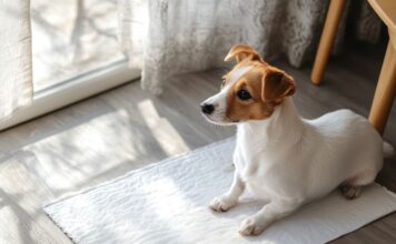 Czy warto korzystać z podkładów dla psa podczas treningu czystości? podkład dla psa